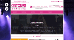 Desktop Screenshot of ontours.fr
